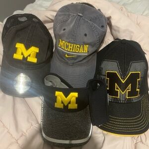 Michigan Men's Cap Collection - Black and Yellow
